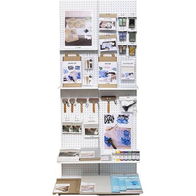 Creativ Company Display oplossing, linosnede, volwassenen, h: 1850 mm, b: 800 mm, 133 eenh./ 1 stuk
