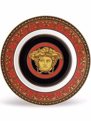 Versace assiette Medusa (18 cm) - Noir