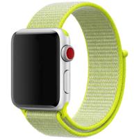 Apple Watch Nylon Geweven Sport Band - Geel - 38, 40, 41 & 42mm
