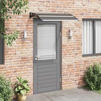VidaXL Deurluifel 120x75 cm pc zwart