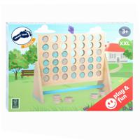 Small Foot Houten Spel Four in a Row XXL, 43dlg. Small Foot Houten Spel Four in a Row XXL, 43dlg.