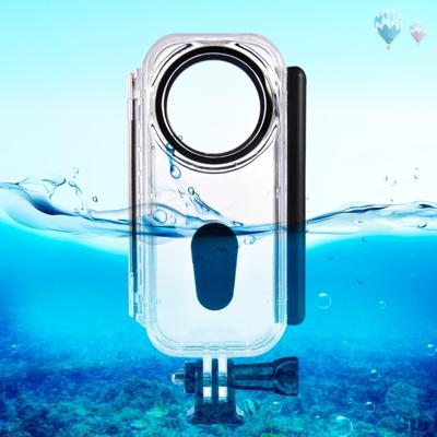 PULUZ 5m onderwater waterdichte behuizing beschermhoes voor Insta360 een X met gesp Basic Mount & schroef
