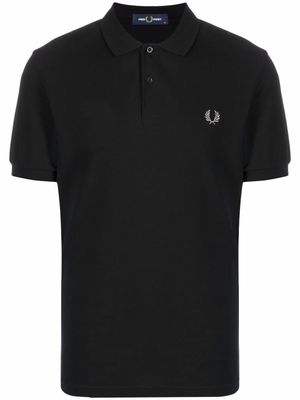 Fred Perry polo à logo brodé - Noir