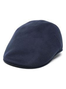 Borsalino casquette en laine vierge - Bleu