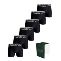 Björn Borg 6 stuks Cotton Stretch Boxer And Toilet Case * Actie * - thumbnail