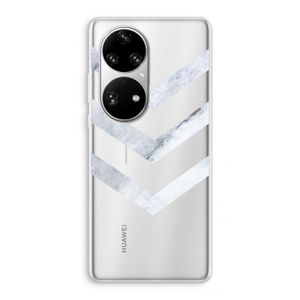 Marmeren pijlen: Huawei P50 Pro Transparant Hoesje