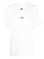 MM6 Maison Margiela t-shirt à motif Zoom Numbers - Blanc - thumbnail