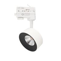 LED Focus track spot wit 7W 40° 3.000K CRI>80