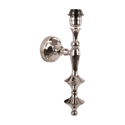 Wandlamp Evorio middel glans chroom Wandlamp Evorio middel glans chroom