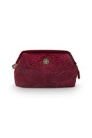 Pip Studio Toilettas Buidel Klein Velvet Quiltey Days Rood