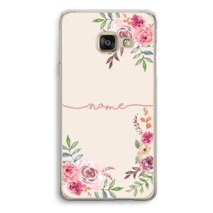 Rozen: Samsung A3 (2017) Transparant Hoesje