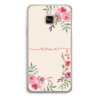 Rozen: Samsung A3 (2017) Transparant Hoesje