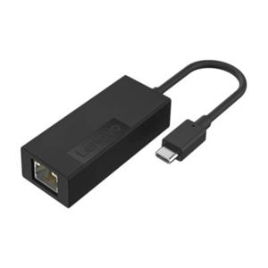 Lenovo USB-C, RJ45 Adapter [1x USB-C stekker - 1x Gigabit-LAN (1/2.5 Gbit/s)] 4X91H17795