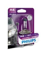 Philips VisionPlus Type lamp: H4, verpakking van 1, koplamp voor auto
