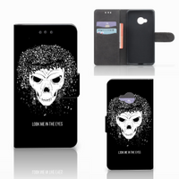 Telefoonhoesje met Naam HTC U Play Skull Hair - thumbnail