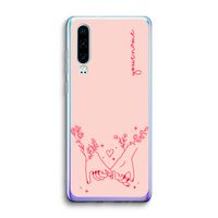 Best Friends: Huawei P30 Transparant Hoesje