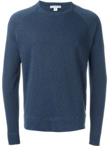 James Perse sweat classique à manches raglan - Bleu