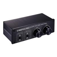 2 in en 2 uit Switcher volume regelaar RCA-signaal schakelt naar XLR gebalanceerd signaal en geen noodzaak voor de voeding. Het biedt RCA-en XLR-inte