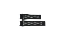 Horlogeband Tag Heuer CAR2090 / CAR2091 / FT6088 Rubber Zwart 21mm