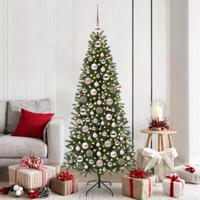 Kerstbal Set met 300 LED 120 pcs Roze Kunststof