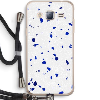 Terrazzo N°5: Samsung Galaxy J3 (2016) Transparant Hoesje met koord
