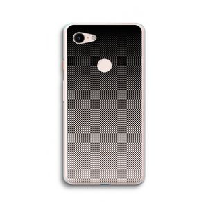 Musketon Halftone: Google Pixel 3 XL Transparant Hoesje