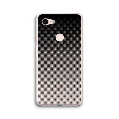Musketon Halftone: Google Pixel 3 XL Transparant Hoesje