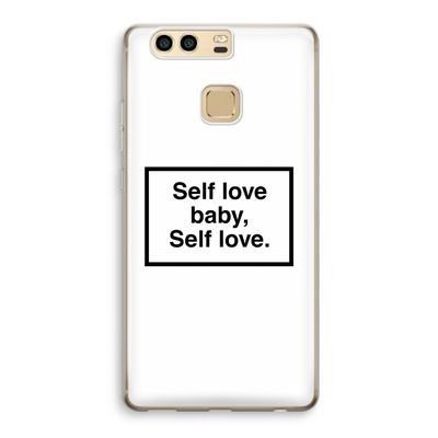Self love: Huawei P9 Transparant Hoesje