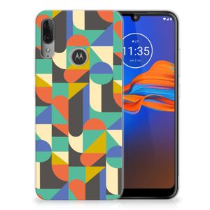 Motorola Moto E6 Plus TPU bumper Funky Retro