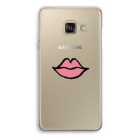 Kusje: Samsung A3 (2017) Transparant Hoesje Kusje: Samsung A3 (2017) Transparant Hoesje