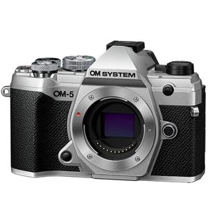 OM SYSTEM OM-5 body zilver OUTLET