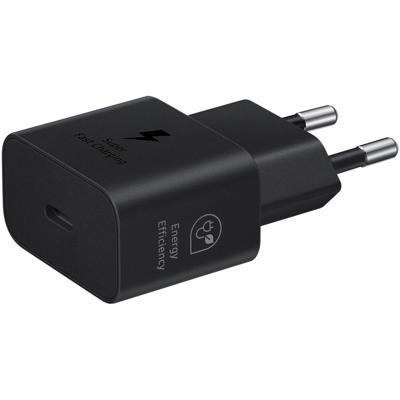 Samsung25W Power Adapter met USB-C naar USB-C kabel Oplader Zwart