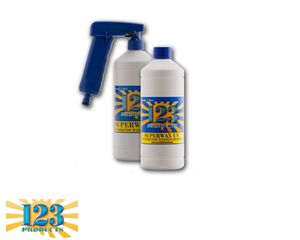 123 SUPERWAX 123 UV 1LTR MET SPRAYER