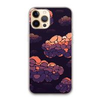 Patroon Wolken: iPhone 13 Pro Max Transparant Hoesje