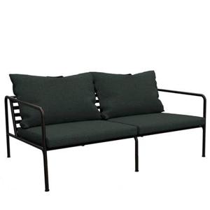 Houe Avon 2-zits loungebank frame zwart stof alpine heritage