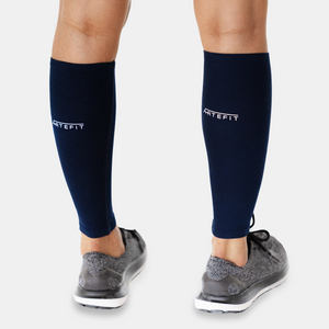 Artefit compressie kuit sleeves - Unisex indigo