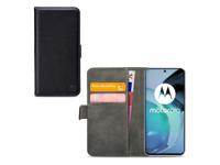 Mobilize Mobilize Classic Gelly Wallet Book Case Motorola Moto G72 4G Black