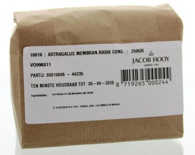 Astragalus radix gesneden 250 Gram