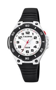 Horlogeband Calypso K5758-6 Kunststof/Plastic Zwart