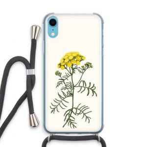Tansy: iPhone XR Transparant Hoesje met koord