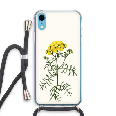 Tansy: iPhone XR Transparant Hoesje met koord