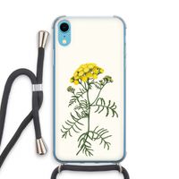 Tansy: iPhone XR Transparant Hoesje met koord