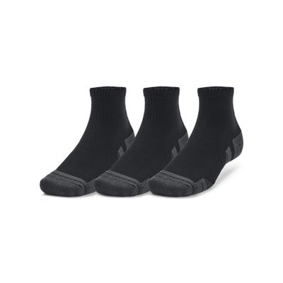 Under Armour Performance Tech 3-Pack Korte Sportsokken Zwart Grijs