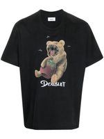 Doublet graphic-print cotton T-shirt - Noir - thumbnail