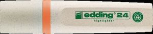 Edding Textmarker | oranje | streepbreedte 2-5 mm spitse punt | 10 stuks - 4-24006 4-24006