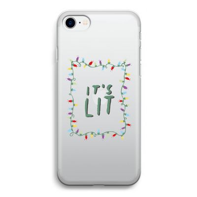 It's Lit: iPhone SE 2020 Transparant Hoesje