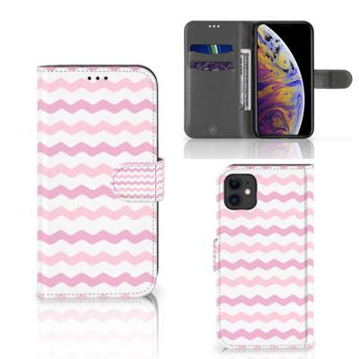 Apple iPhone 11 | Telefoon Hoesje | Waves Roze