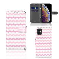 Apple iPhone 11 | Telefoon Hoesje | Waves Roze