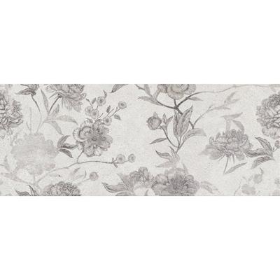 Wandtegel Borneo White Malone decor 30x75 rett