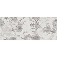 Wandtegel Borneo White Malone decor 30x75 rett